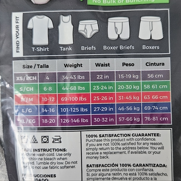 Fruit of the Loom Boys' Briefs 3 Pack - NWT - Picture 5 of 5